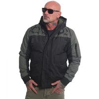 Thumbnail for Yakuza Herren Noggin Ultimate Winterjacke, Schwarz/Grün, im Sale