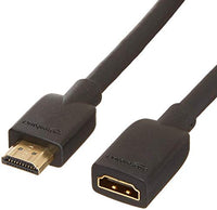 Thumbnail for Amazon Basics PBH-1441 Hochgeschwindigkeits-HDMI-Verlängerungskabel, 1.8 m, Schwarz