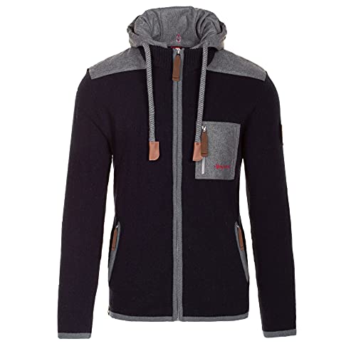 Almgwand M Angereralm Blau, Herren Isolationsjacke, Größe 56 - Farbe Dark Blue - Anthracite