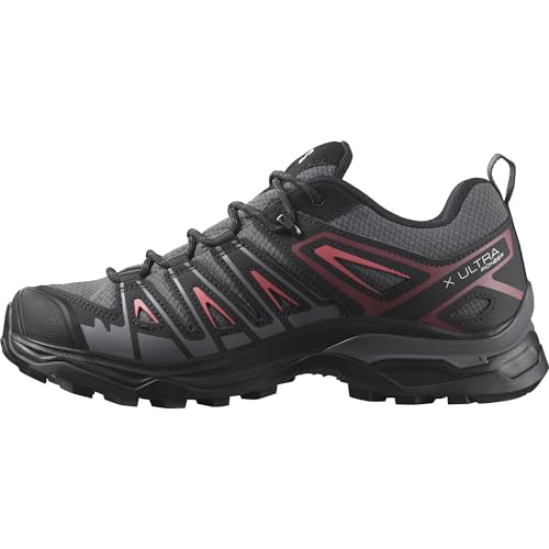 Salomon X Ultra Pioneer Gore-Tex Damen Wanderschuhe, Alle Wetterbedingungen, Sicherer Fußhalt, Stabil und gedämpft, Stormy Weather, 40 im Sale