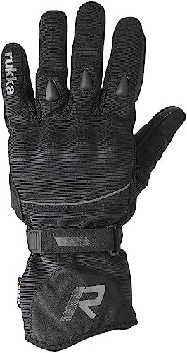 Rukka Virium 2.0 GTX Motorrad Handschuhe (Black,10) im Sale