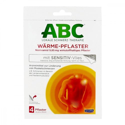 Beiersdorf AG ABC WärmePflaster sensitiv, Farblos (4er Pack) im Sale