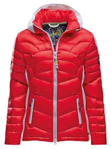 Marinepool Damen Serafina Down Padded Jacke, Rot, im Sale