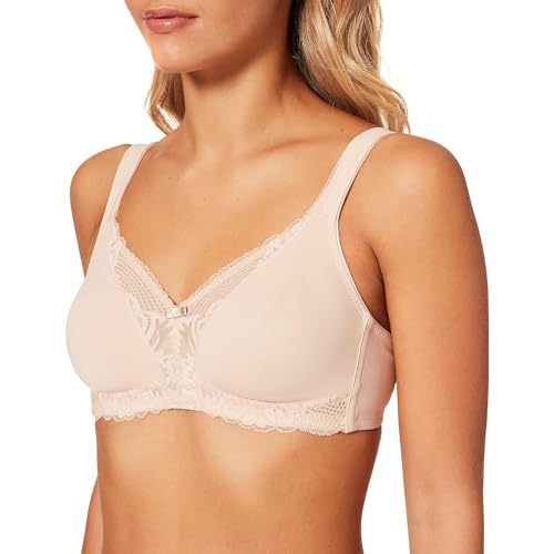 Triumph Damen Modern Lace+Cotton N Bra, NEUTRAL BEIGE, 85B im Sale