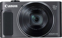 Thumbnail for Canon PowerShot SX620 HS Digitalkamera (20,2 MP, 25-Fach optischer Zoom, 50-Fach ZoomPlus, 7,5cm (3 Zoll) Display, CMOS-Sensor; DIGIC4+, optischer Bildstabilisator, WLAN, NFC, HDMI) Kamera, schwarz