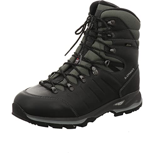 LOWA Yukon Ice Ii GTX Schwarz - Gore-Tex Isolierter wasserdichter Primaloft Herren Winterstiefel, im Sale