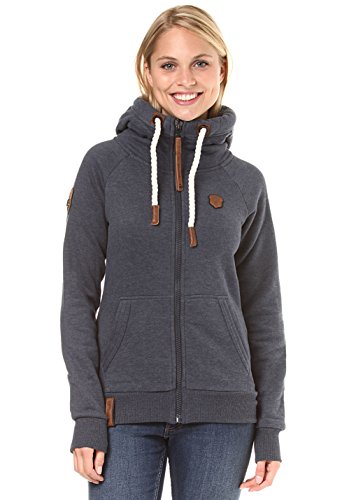 Naketano Damen Sweatjacke, Marine, M