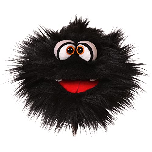 Living Puppets Quatschköppe Handpuppe Kladderradatsch in Schwarz für Erwachsene und Kinder geeignet, Größe: 20 cm, Handwäsche, W825 im Sale