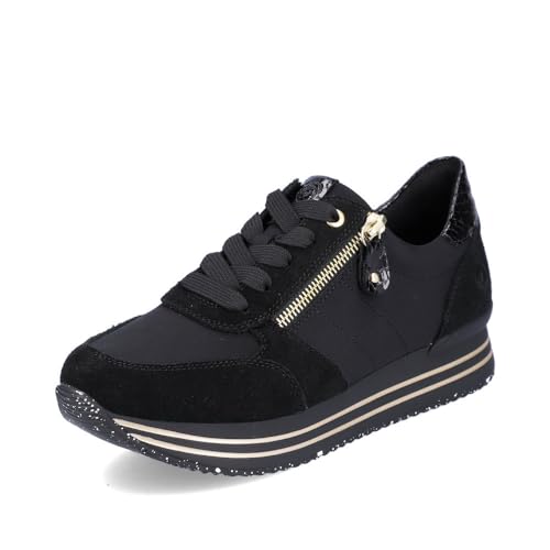 Remonte Damen D1316 Sneaker, schwarz, EU im Sale