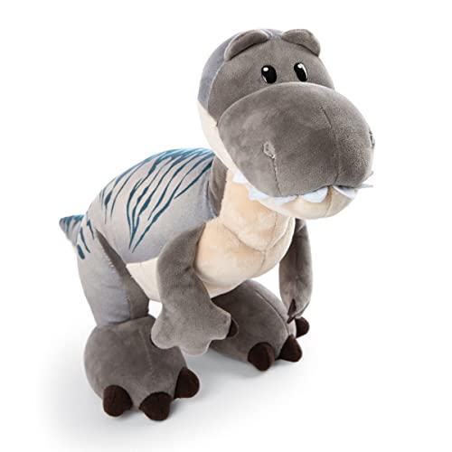 NICI Kuscheltier Dino Tony-Rex 25 cm – Stofftier aus weichem Plüsch, niedliches Plüschtier zum Kuscheln und Spielen, für Kinder & Erwachsene, 48810, tolle Geschenkidee, grau im Sale