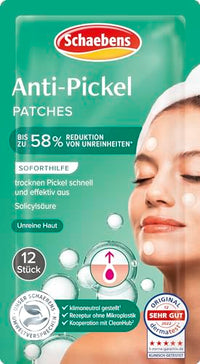 Thumbnail for Schaebens Reine Haut Anti-Pickel Patches die Soforthilfe gegen Pickel mit Salicylsäure für unreine Haut