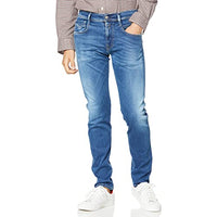 Thumbnail for Replay Herren Jeans Anbass Slim-Fit Hyperflex mit Stretch, Medium Blue 009-2 (Blau), 27W / 30L im Sale