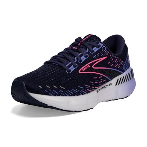 Brooks Damen Glycerin Gts 20 Sneaker, Peacoat Blue Pink, 42.5 EU im Sale