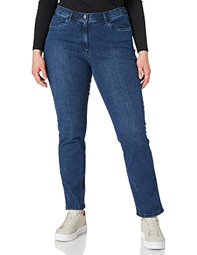 Raphaela by Brax Damen Style Laura 5 lommer magisk talje Ultra dynamisk Denim super Slank Hose, Blau (Dark Blue + Effekt 23), 34W / 32L EU im Sale