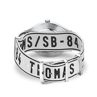 Thumbnail for Thomas Sabo Unisex Erwachsene Gewebe Uhrenarmband ZWA0319-276-25-20 mm im Sale