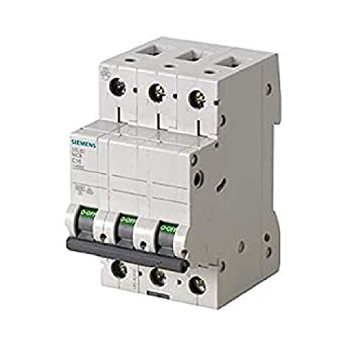 SIEMENS Ingenuity for life - Leitungsschutzschalter 6kA 3 polig Typ C 6A im Sale