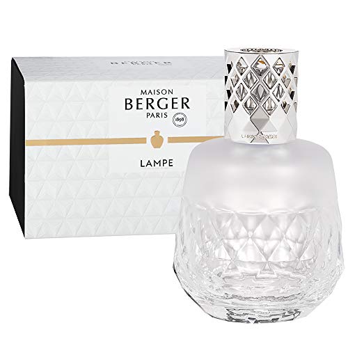 LAMPE BERGER Clarity GIVREE Flacon, Glas, weiß, 380 ml