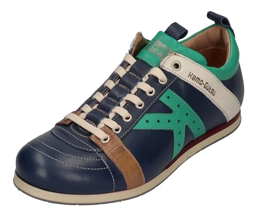 Kamo-Gutsu Herrenschuhe Sneakers TIFO 042 Denim Green, im Sale