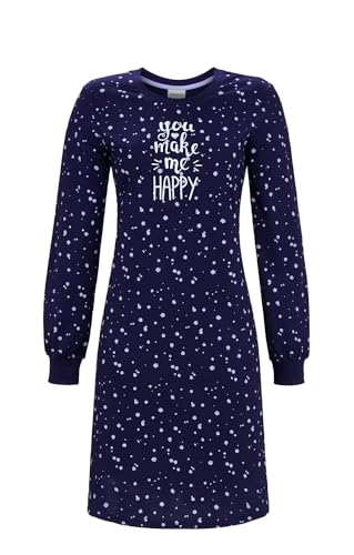 Ringella Sleepshirt mit Strickbündchen Farbe Night, im Sale