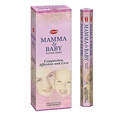 MAMA & BABY von HEM BIG PACK 6 x 20 Räucherstäbchen