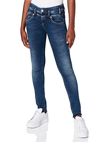 Herrlicher Damen Slim Slim Jeans Pearl Slim, Blau (Vintage 754032), 25W / 32L (Herstellergröße: 25W / 32L) im Sale