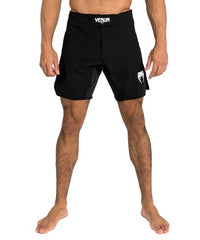 Thumbnail for Venum Herren Contender Mens Fight Shorts, Black/White, Lang EU im Sale