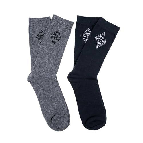 Borussia Mönchengladbach VfL BMG Dresssocken 2er-Set Gr. 43-46