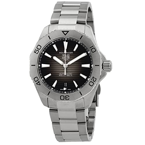 Tag Heuer Aquaracer Herren-Armbanduhr, automatisch, schwarzes Zifferblatt, WBP2110.BA0627 im Sale