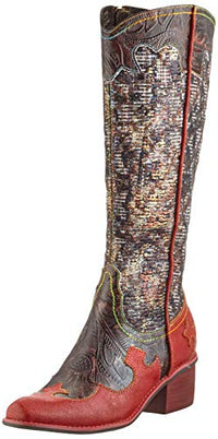 Thumbnail for LAURA VITA Damen Gecaio 14 Western Boot, Rot, 37 EU im Sale