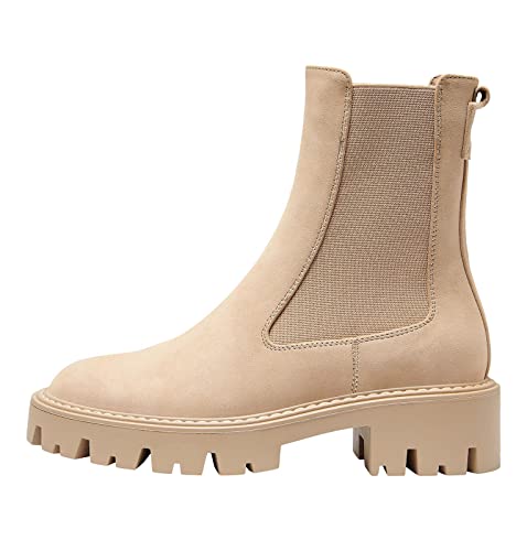 ONLY Damen Schuhe Chelsea-Boots in Wildlederoptik ONLBetty Nubuck 15274563 camel 39 im Sale