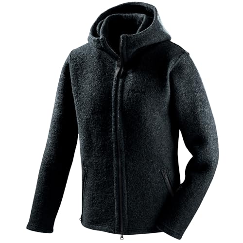 Mufflon Herren Wolljacke Mu- Joe W100 mit Kapuze und Stehkragen Marine blau - XL im Sale