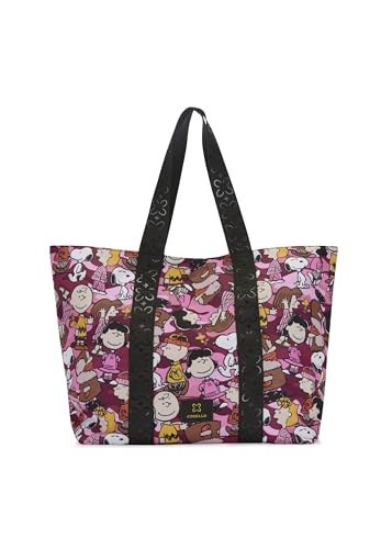 CODELLO Peanuts™ Shopper aus robustem Canvas mit Snoopy, Charly, Lucy & Co. im Sale