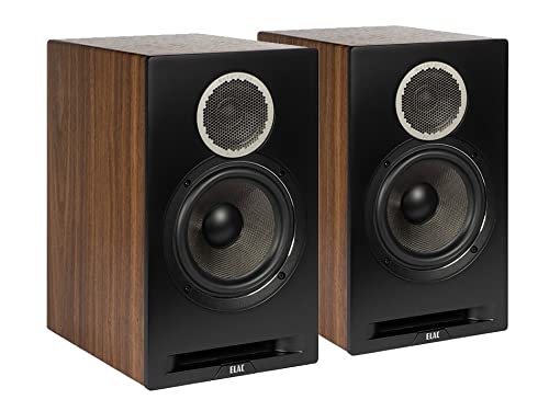 ELAC Debut Reference DBR62 Regallautsprecher, schwarz/Holz Paar im Sale