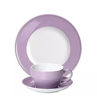 Thumbnail for Dibbern SONDERAKTION Solid Color - Kaffeetasse m.U. 0,25 + Teller 21 cm - flieder - NEU