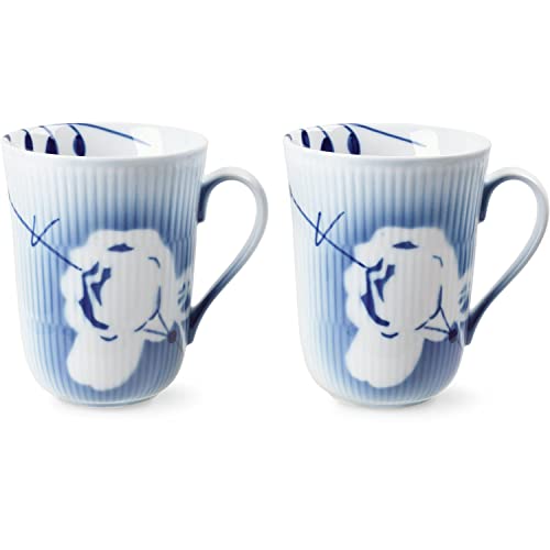 Royal Copenhagen [W] Mega Rose Mug 33cl 2 Stück im Sale