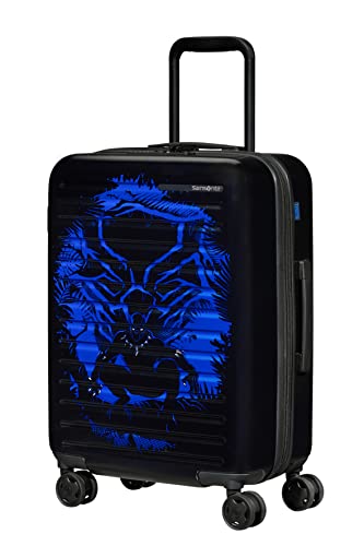 Samsonite Stackd Disney - Spinner S, Erweiterbar Handgepäck, 55 cm, 35/42 L, Mehrfarbig (Black Panther) im Sale