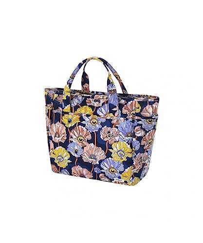 Cath Kidston Tripper Tragetasche / Shopper Summer Poppy Midscale in Marineblau, navy, One Size im Sale