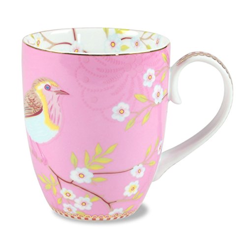 PiP Studio Kaffeetassen & Becher, Porzellan, 51002004, Rosa/Pink