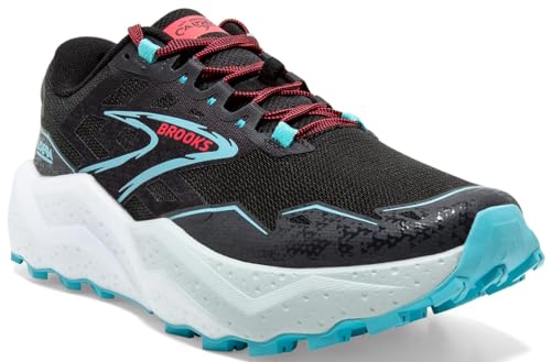 BROOKS Damen Caldera 7 Sneaker, Black/Ebony/Bluefish, 40.5 EU im Sale