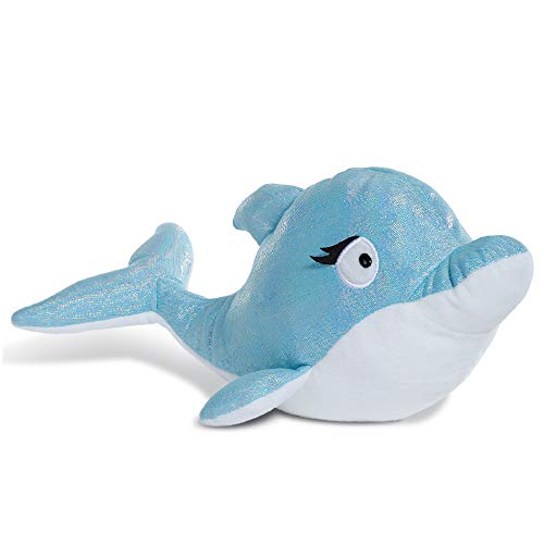 NICI Kuscheltier Delfin Del-Finchen 30 cm – Delfin Plüschtier für Mädchen, Jungen & Babys – Flauschiges Stofftier zum Kuscheln, Spielen & Schlafen – Schmusetier liegend – ab 0 Monaten – 45358 im Sale