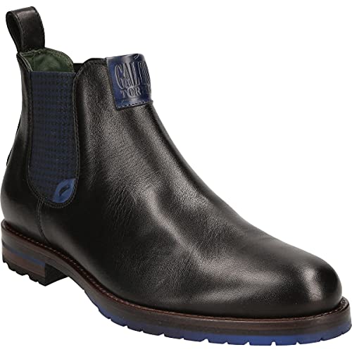 Galizio Torresi Stiefelette 324288 V17627, Glattleder, Schwarz, Herren EU 40 im Sale