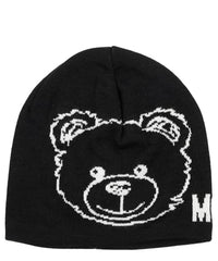 Thumbnail for Moschino Damen Teddy Bear M�TZE Black im Sale