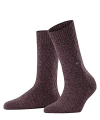 Thumbnail for Burlington Damen Argyle Boot Socken Baumwolle Wolle dünn gemustert 1 Paar im Sale