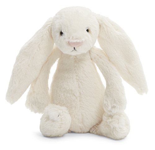 Jellycat Bashful Cream Bunny Stofftier, klein, 17,8 cm