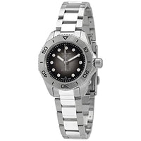 Thumbnail for Tag Heuer Aquaracer Professionelle Damen-Armbanduhr, automatisch, Diamant, schwarzes Zifferblatt, WBP2410.BA0622, Armband im Sale