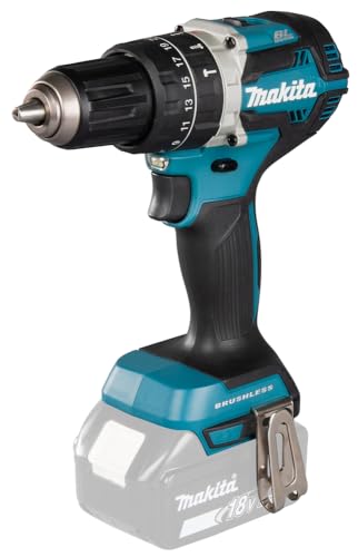 Makita DHP484Z Akku Schlagbohrschrauber 18 V (ohne Akku, ohne Ladegerät), Blau, Small im Sale