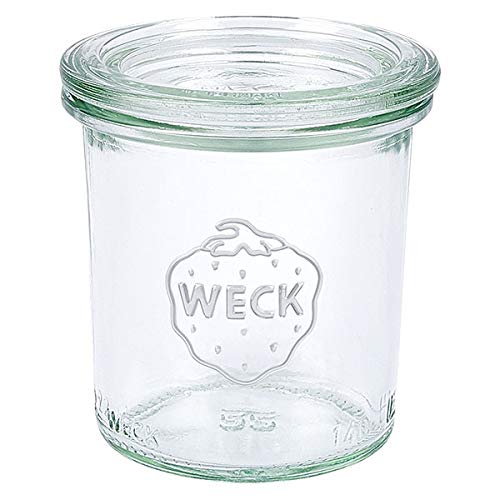 Weck Mini Sturzglas, Glas, Transparent, 180 im Sale