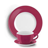 Thumbnail for Dibbern SONDERAKTION Solid Color - Kaffeetasse m.U. 0,25 + Teller 21 cm - himbeere - NEU