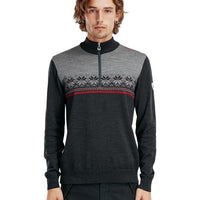 Thumbnail for Dale of Norway Liberg Sweater – Pullover aus Merinowolle für Herren, Navy / Off White / Raspberry, im Sale