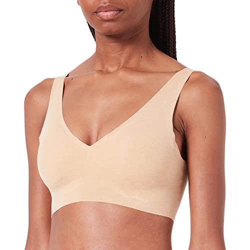 sloggi Damen ZERO Feel Natural Top Bustier, Cognac, im Sale